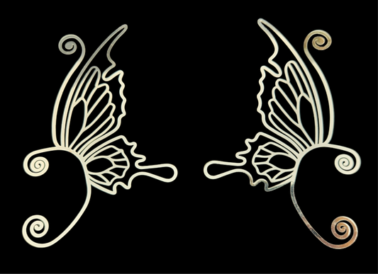 Metal Ear Cuff ( Butterfly )