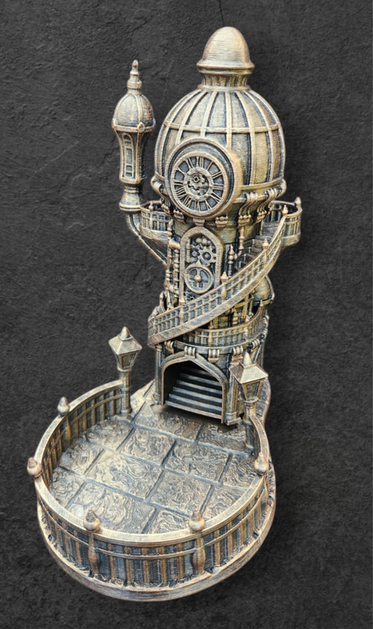Steampunk Clocktower ( Dice Tower )