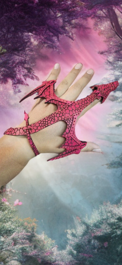 Leather Hand Dragon