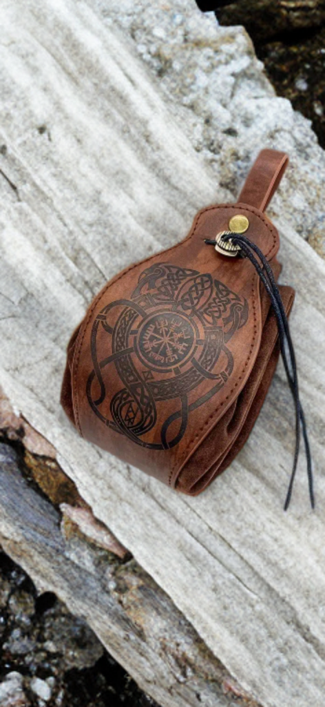 Leather Dice Bag