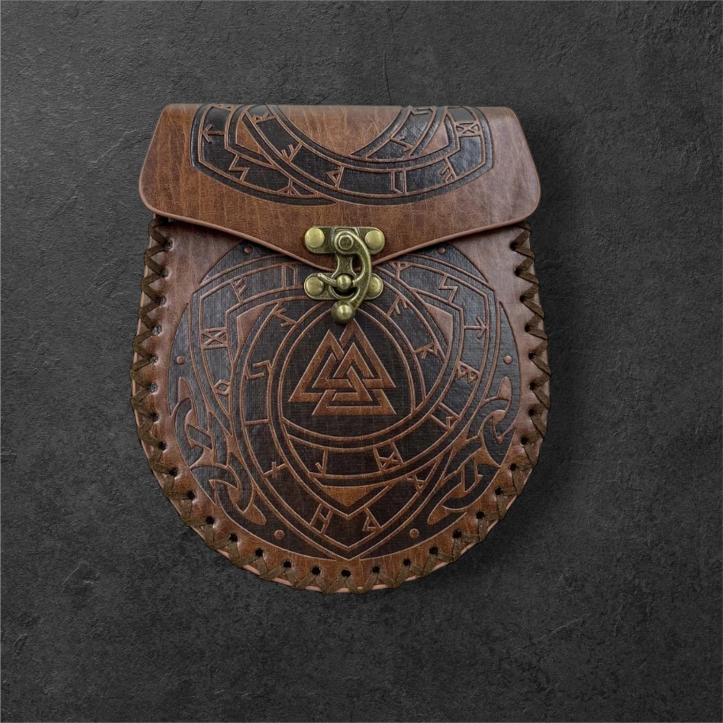 Leather Bag ( Celtic Knot )