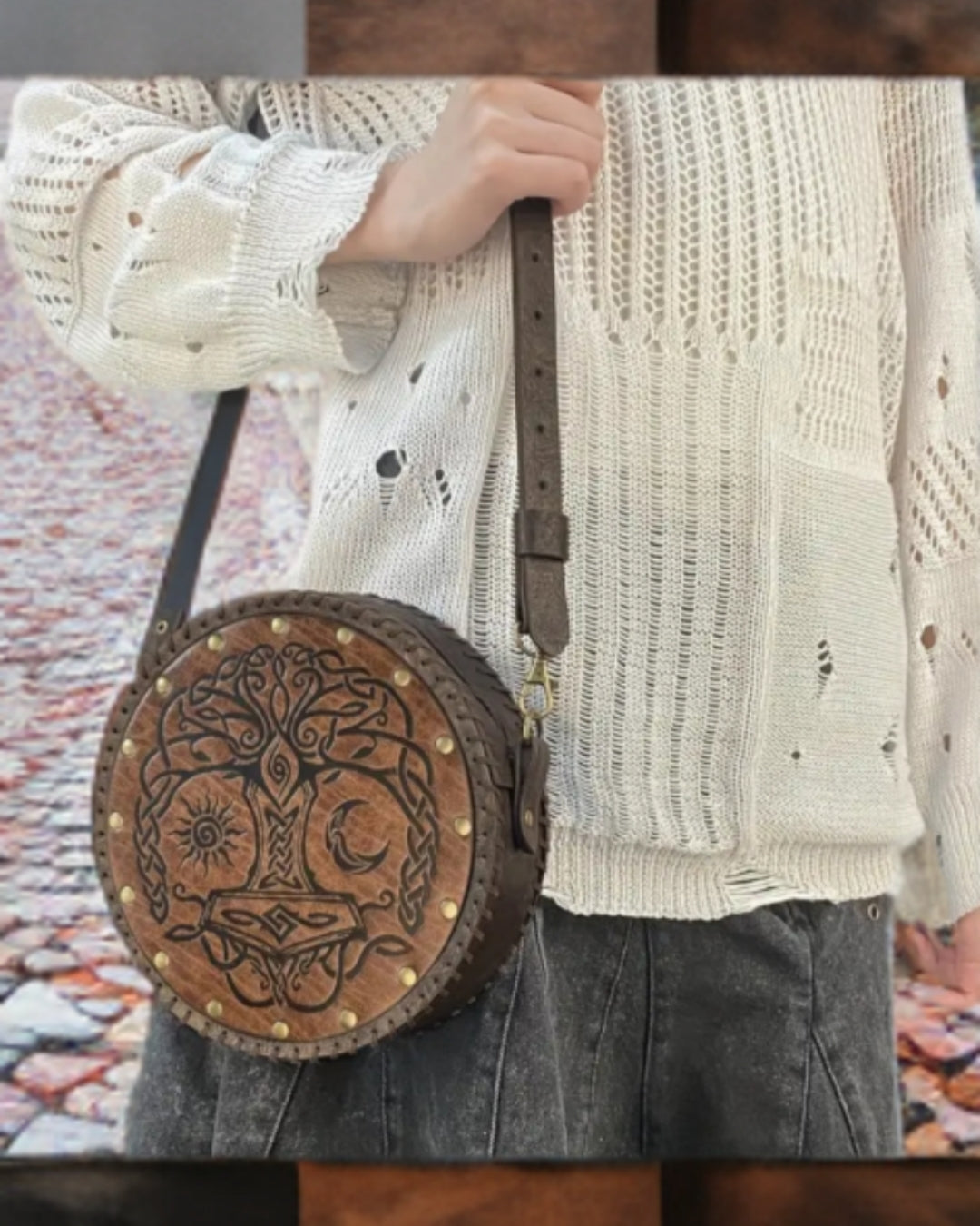 Leather Shoulder Bag