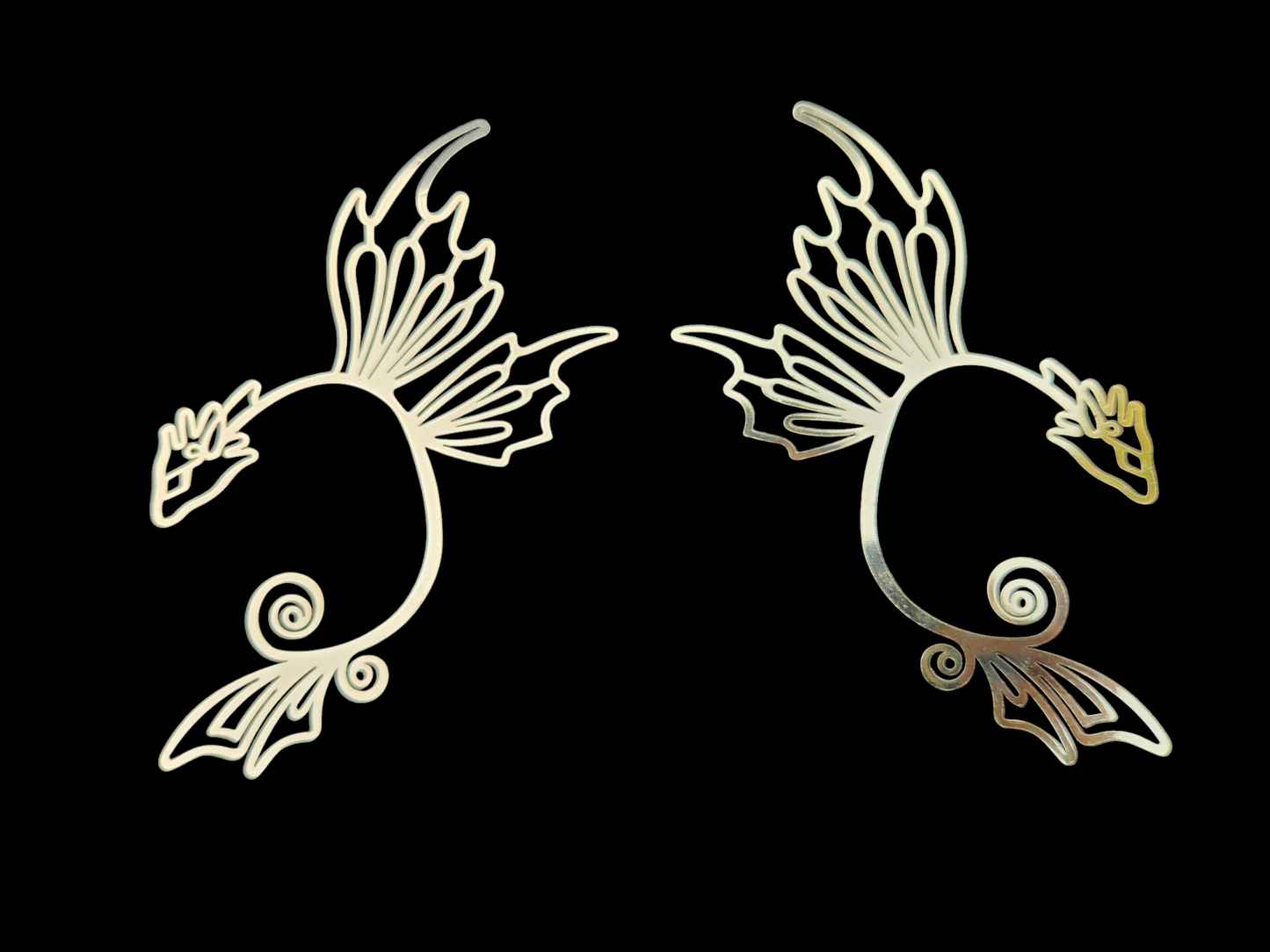 Metal Ear Cuff ( Dragon )