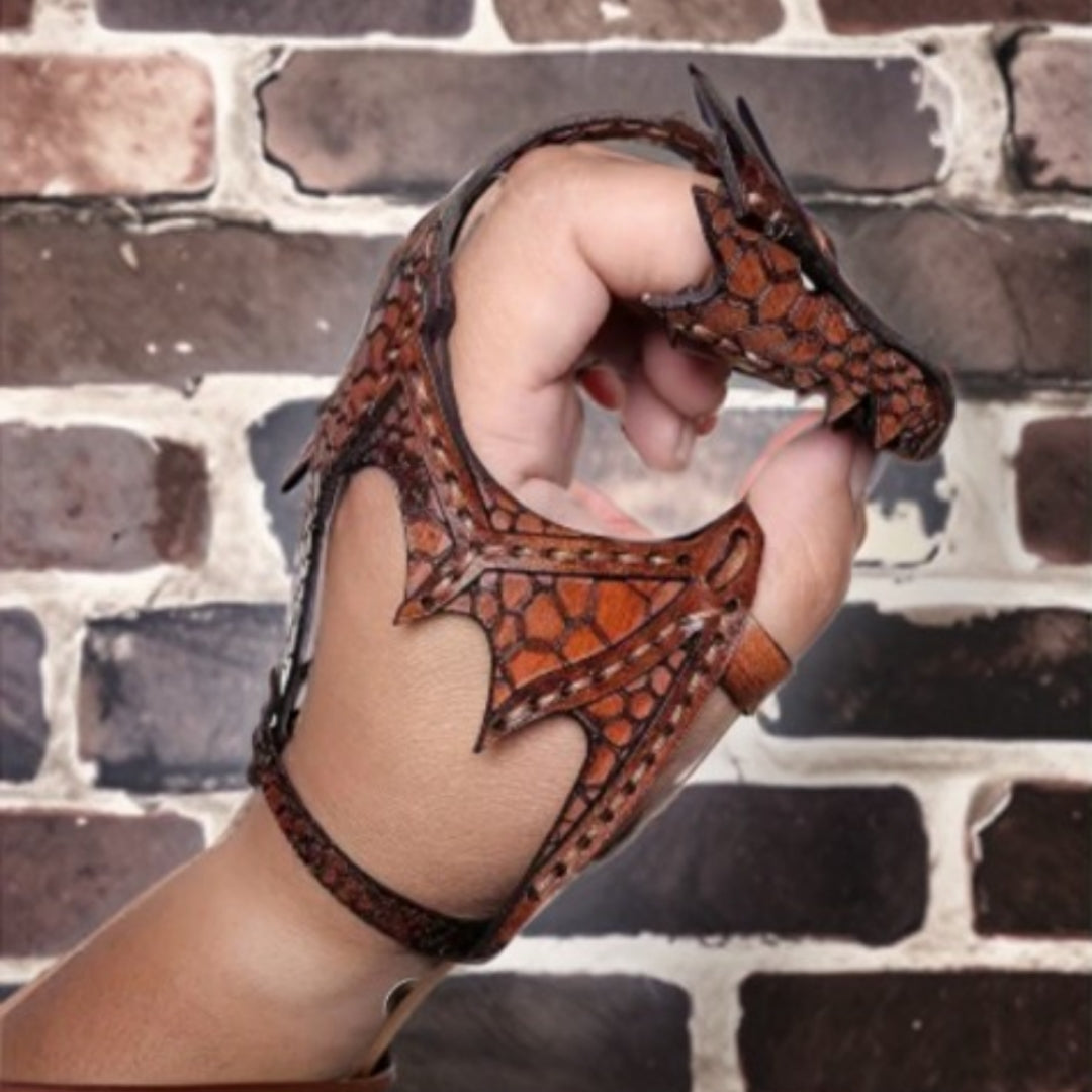 Leather Hand Dragon