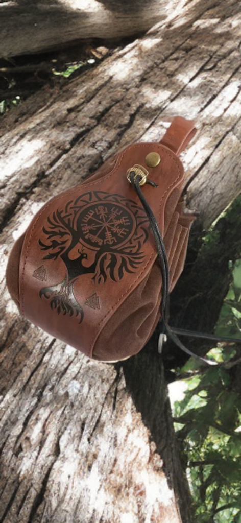 Leather Dice Bag